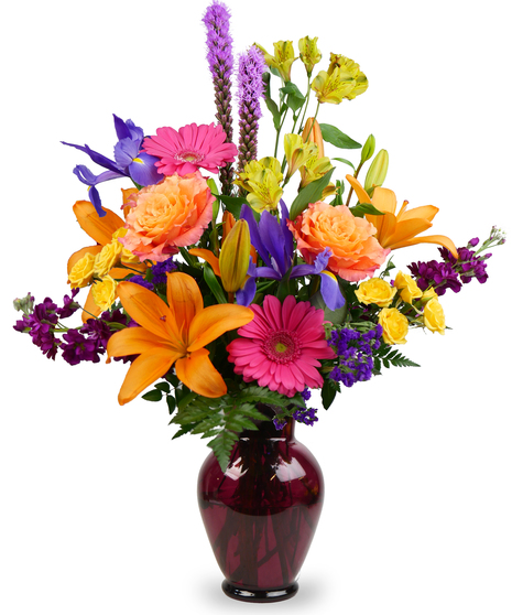 Mom's Brilliant Bouquet