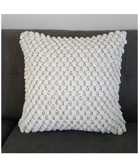Ivory Knot Pillow