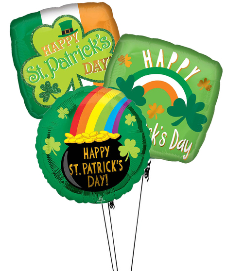 St. Patrick's Balloon Bouquet