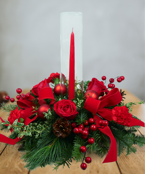 Down the Chimney Centerpiece